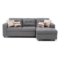 Sofá Seccional Tela Derecho Ottimo