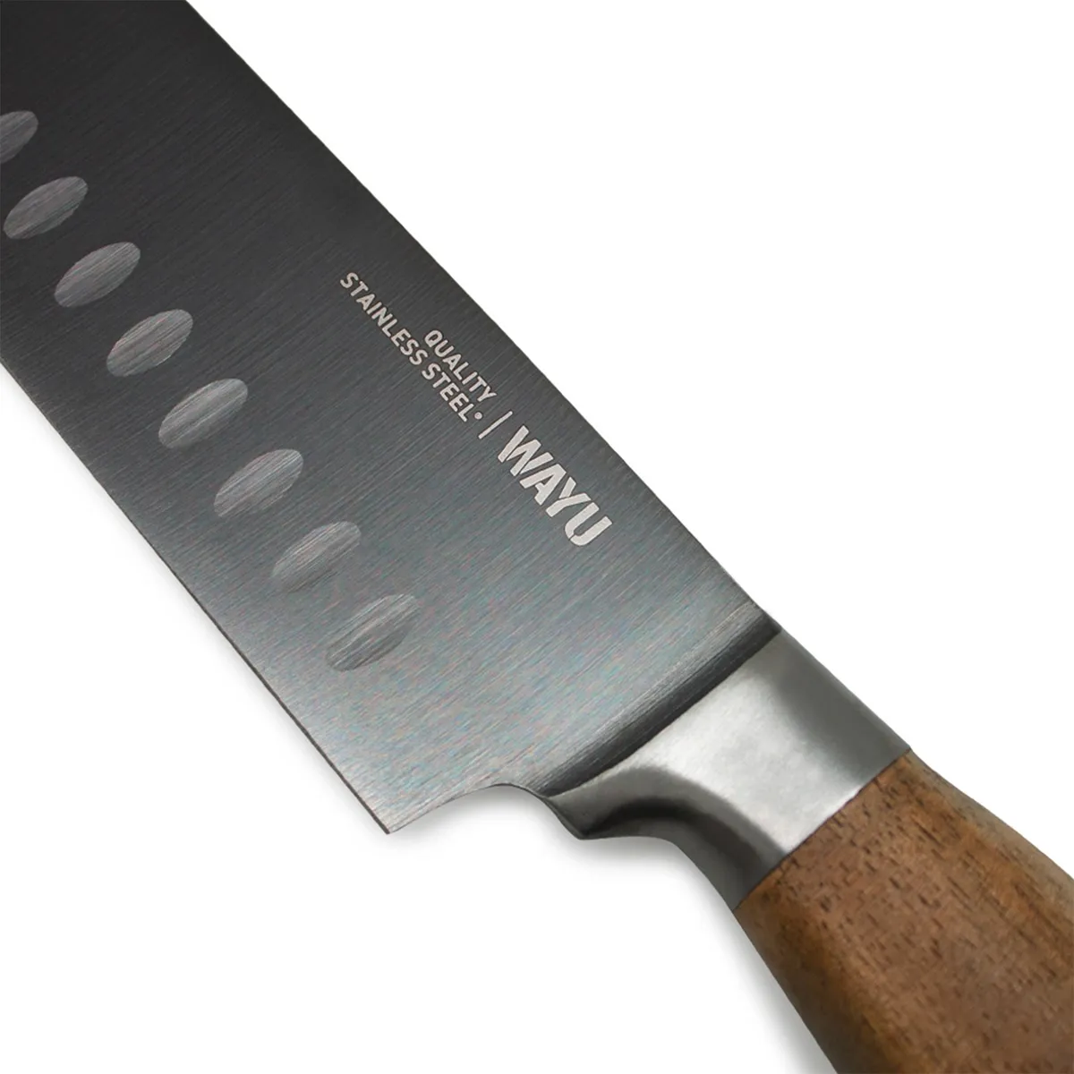 WAYU - Cuchillo Santoku Acero Inoxidable Wayu