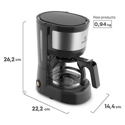 Imagen 2 del producto Cafetera 0.6 LTS MCM10