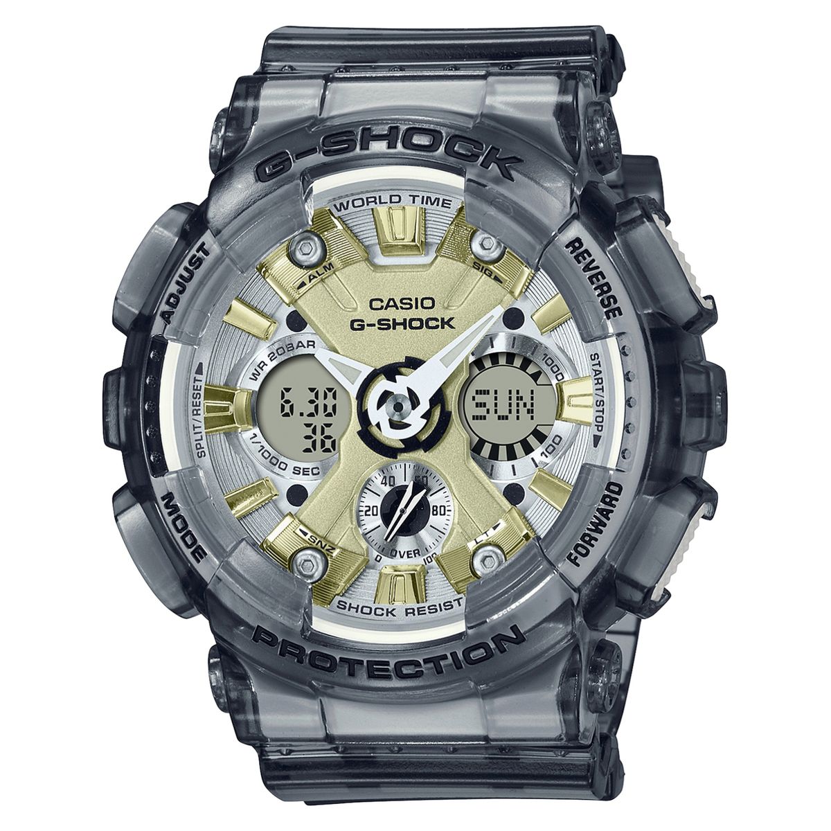G-SHOCK - Reloj Análogo/Digital Mujer GMA-S120GS-8ADR G-Shock