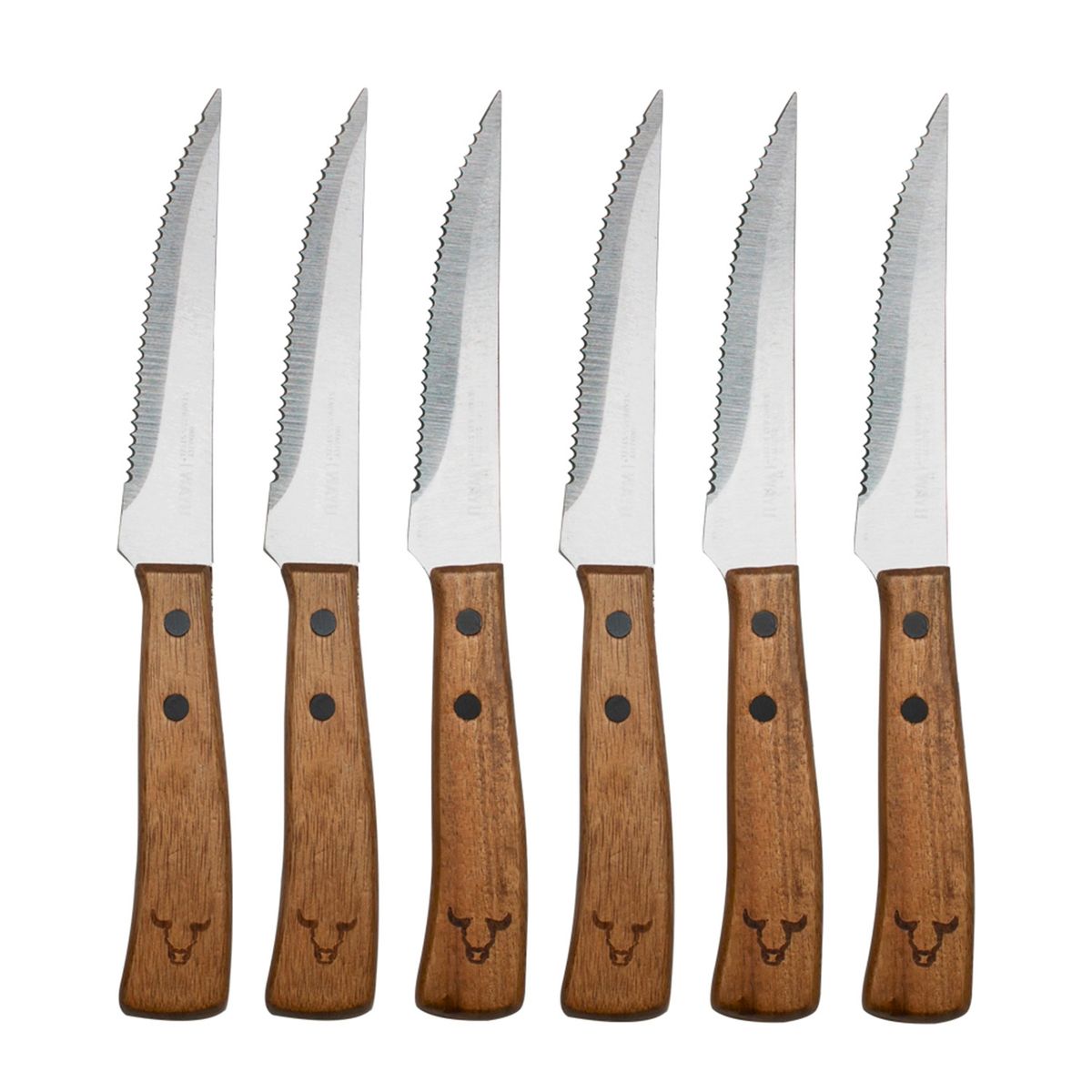 WAYU - Set Cuchillos Acero Inoxidable 6 Piezas Wayu