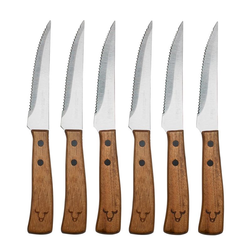 WAYU - Set Cuchillos Acero Inoxidable 6 Piezas Wayu