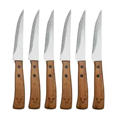 WAYU - Set Cuchillos Acero Inoxidable 6 Piezas