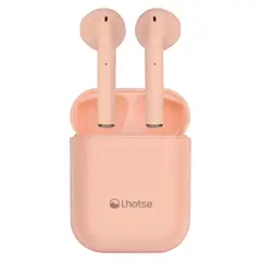 LHOTSE - Audífonos Inalámbricos RM12 Bluetooth Carga Rápida Rosado