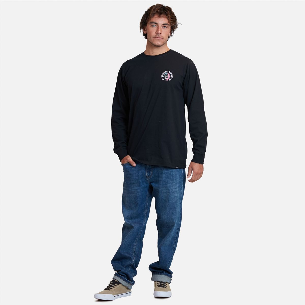 MAUI AND SONS - Polera Manga Larga Algodón Hombre Maui And Sons