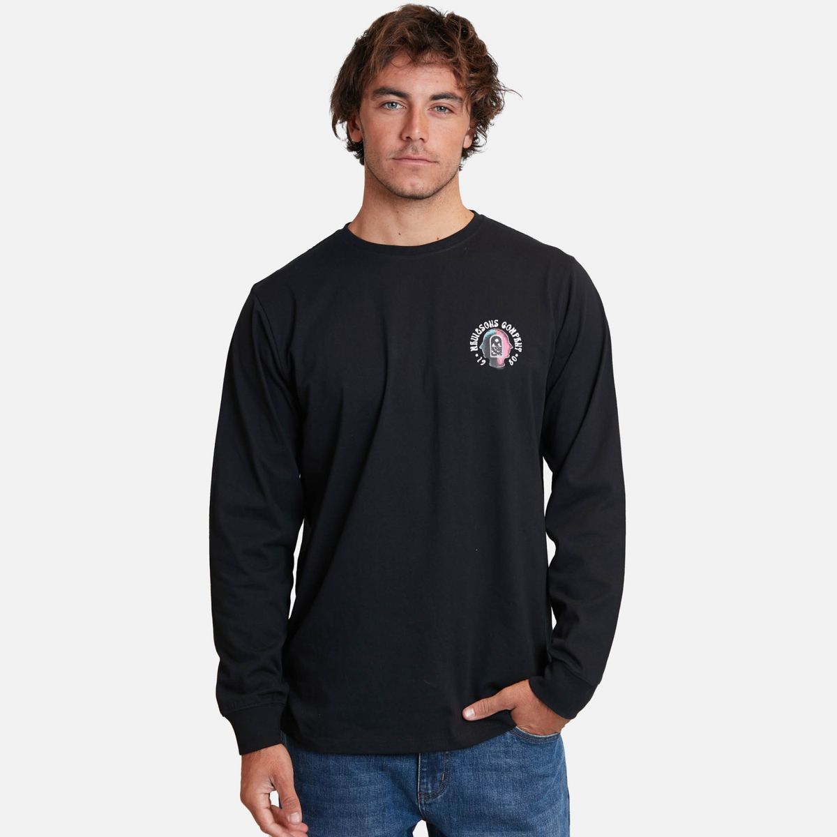 MAUI AND SONS - Polera Manga Larga Algodón Hombre Maui And Sons