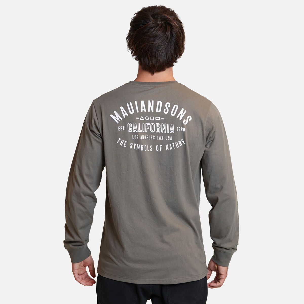 MAUI AND SONS - Polera Hombre Manga Larga Algodón Maui And Sons