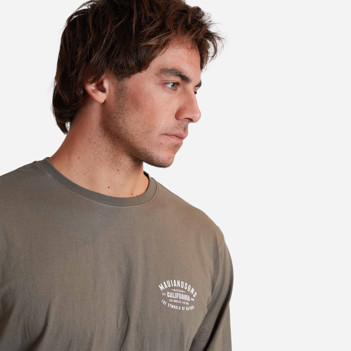 MAUI AND SONS - Polera Hombre Manga Larga Algodón Maui And Sons