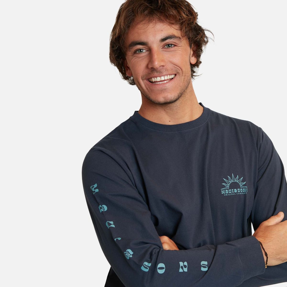 MAUI AND SONS - Polera Hombre Manga Larga Algodón Maui And Sons