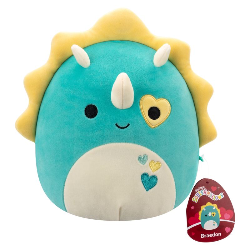 SQUISHMALLOWS - Valentines Peluche 19 Cm Braedon Squishmallows