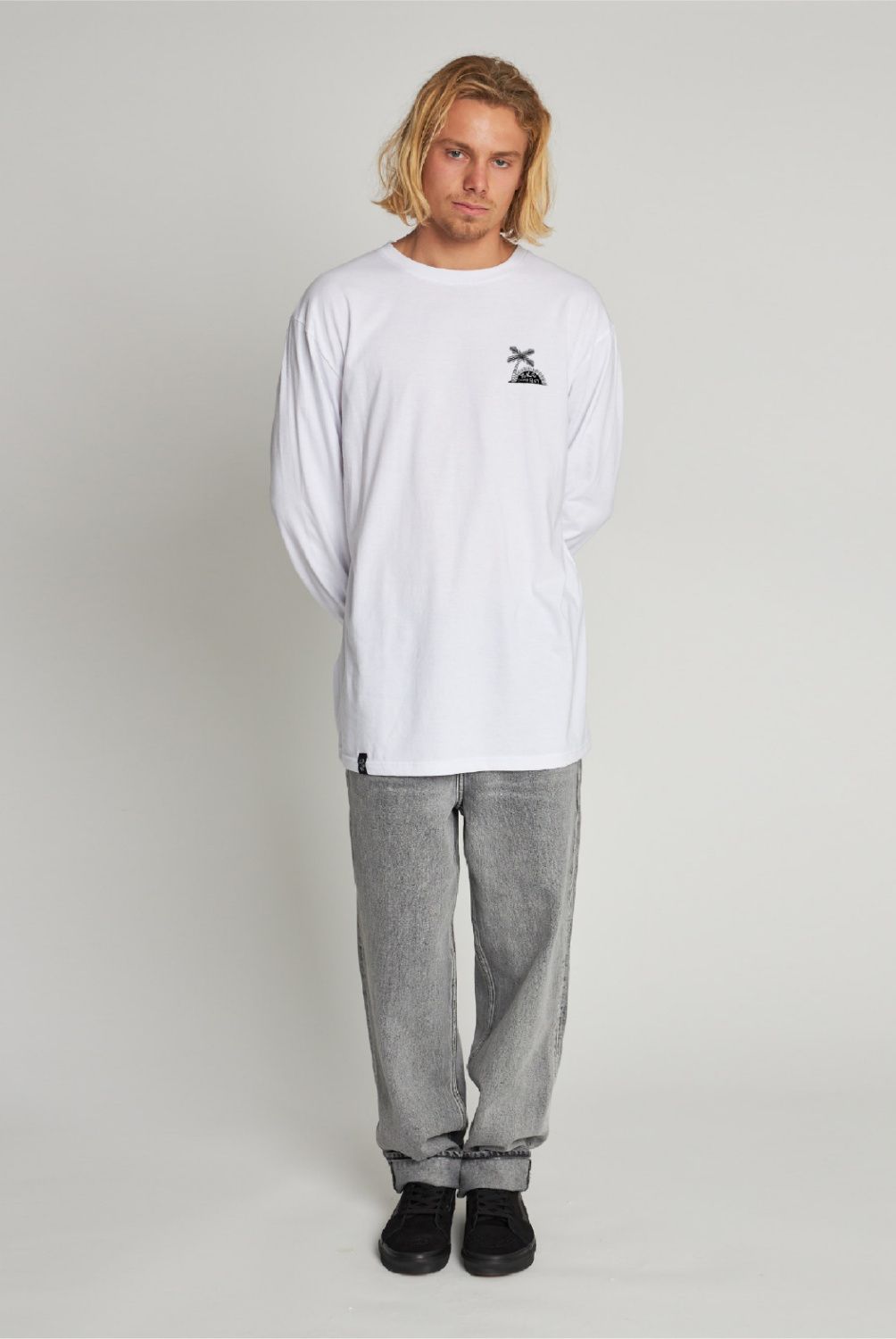 TOKE - Polera Manga Larga Relax Hombre Toke