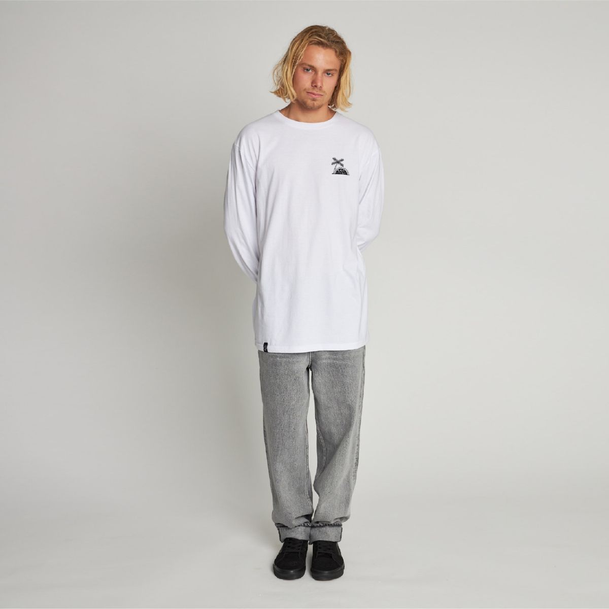 TOKE - Polera Manga Larga Relax Hombre Toke