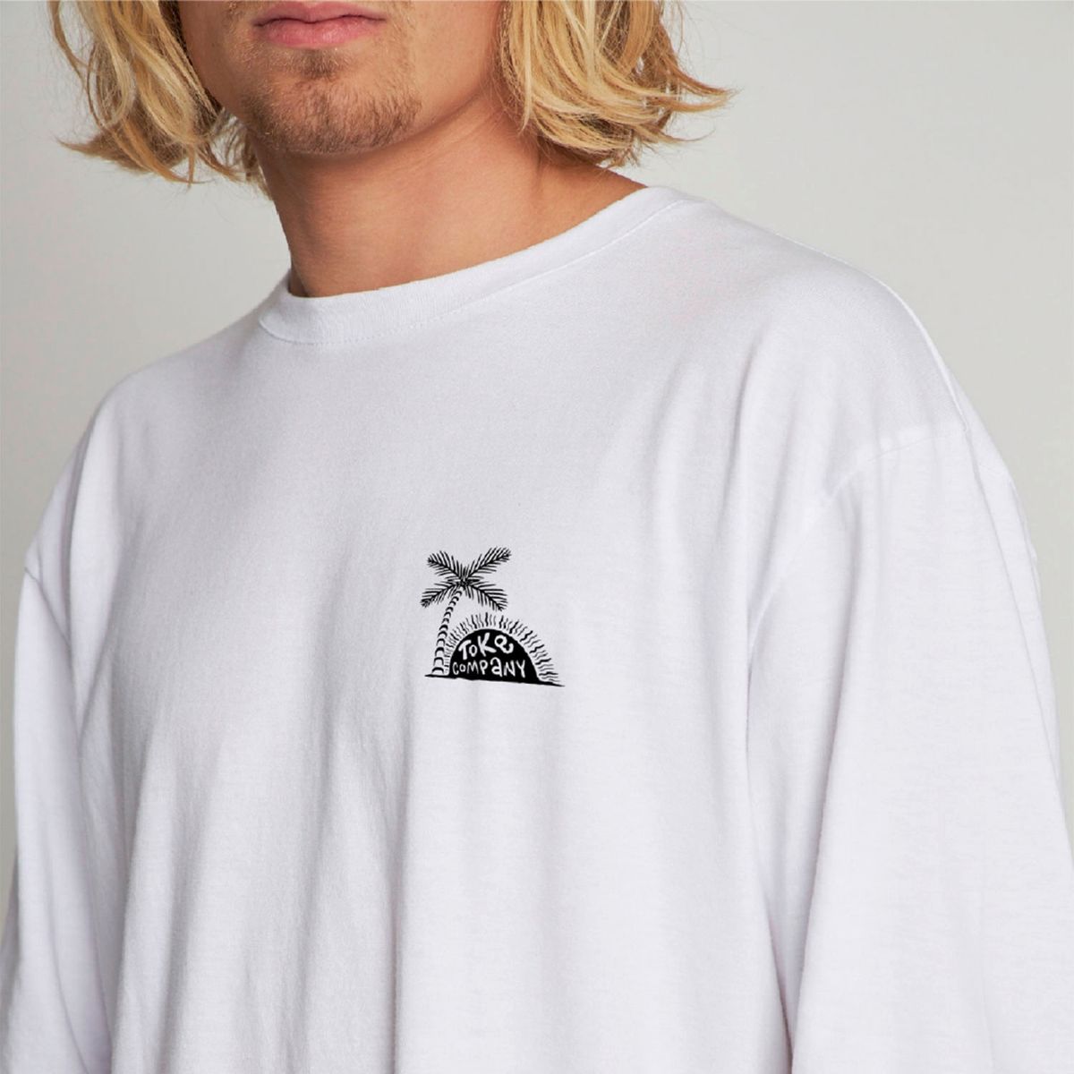 TOKE - Polera Manga Larga Relax Hombre Toke