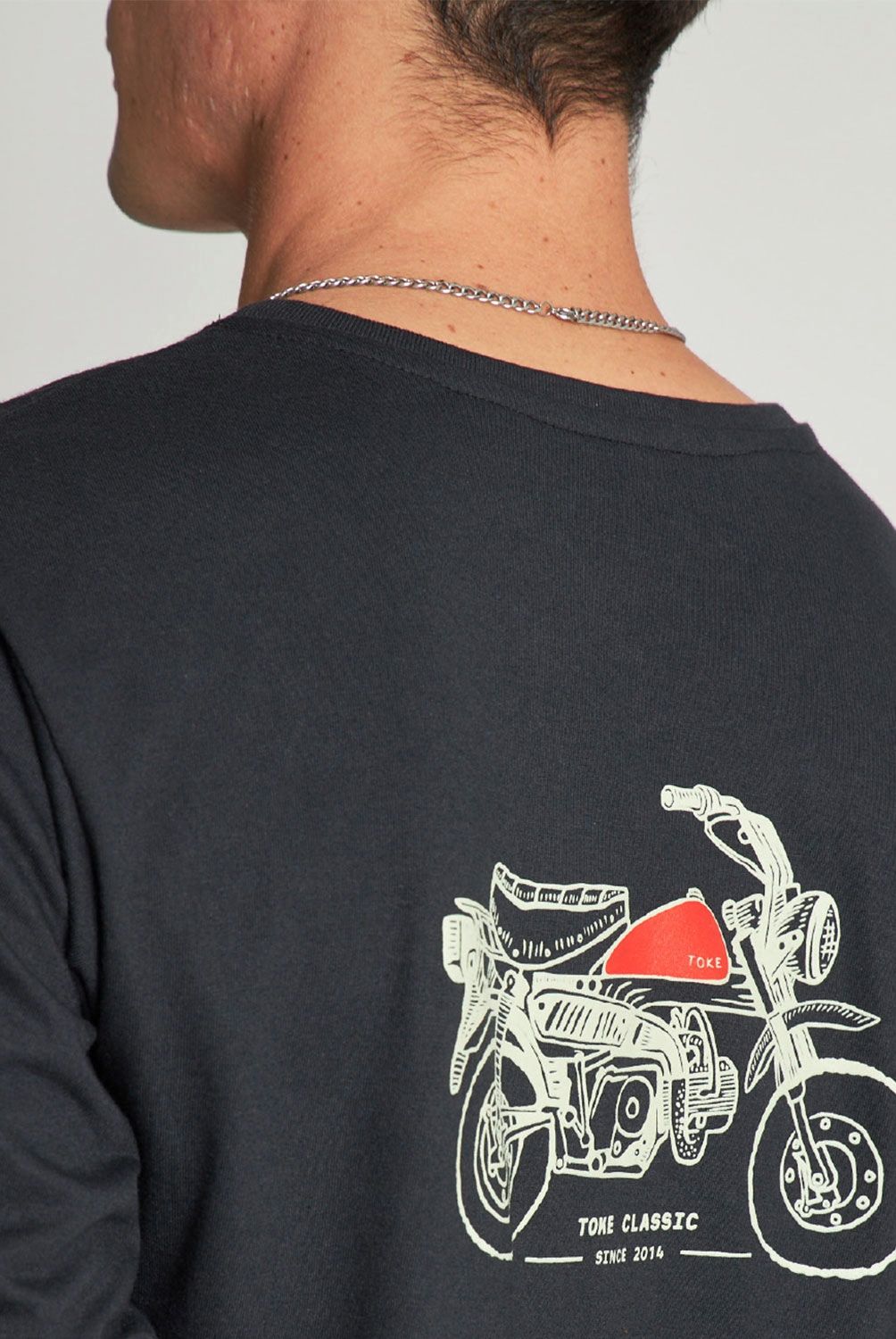TOKE - Polera Manga Larga Relax Hombre Toke
