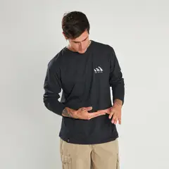 TOKE - Polera Manga Larga Relax Hombre