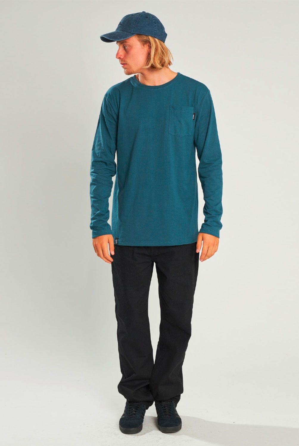 TOKE - Polera Manga Larga Relax Hombre Toke