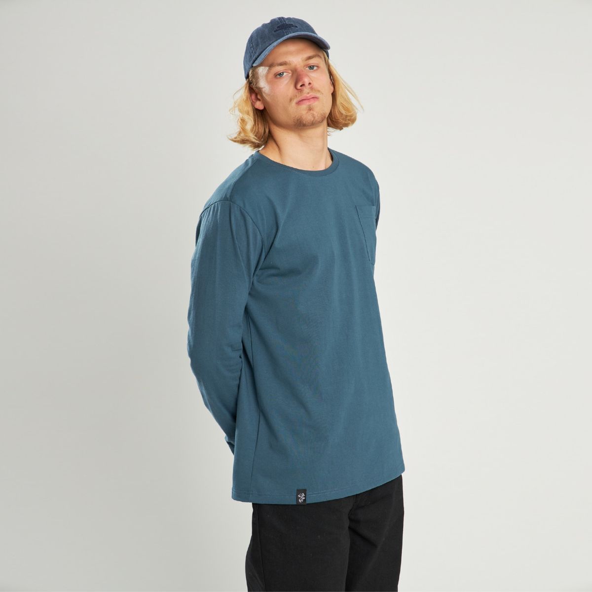 TOKE - Polera Manga Larga Relax Hombre Toke