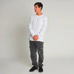 TOKE - Polera Manga Larga Relax Hombre