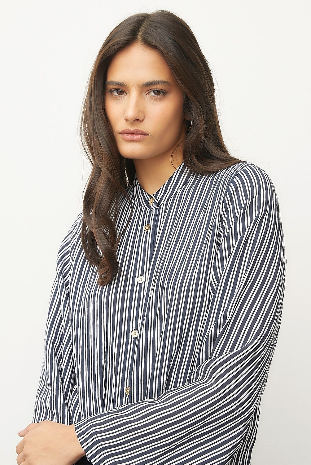MICHAELKOR - Blusa Estamp Manga Larga Mujer Michaelkor