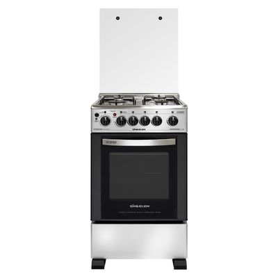 Imagen 2 del producto Cocina A Gas Híbrida 4 Quemadores + Horno Eléctrico 58 lt Ch-540Ni