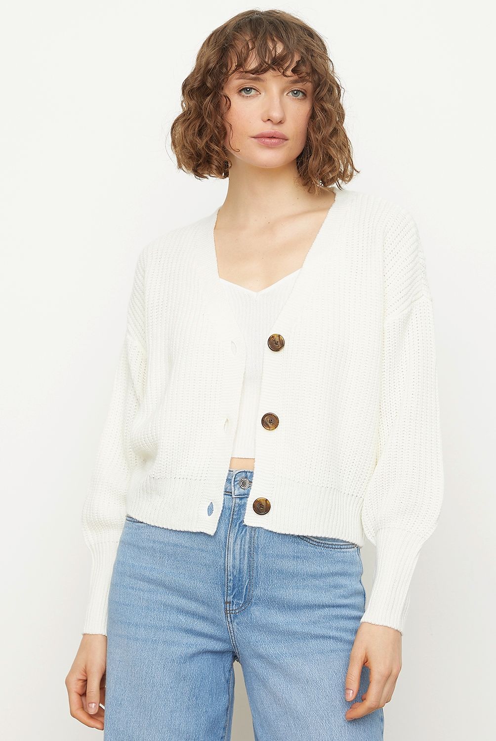 VERO MODA - Cárdigan Botones Mujer Vero Moda