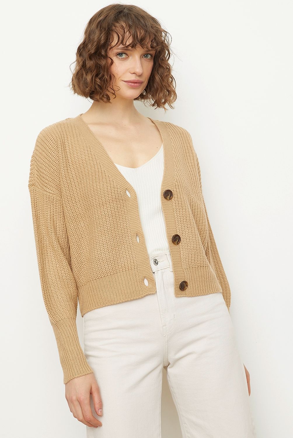 VERO MODA - Cárdigan Botones Mujer Vero Moda