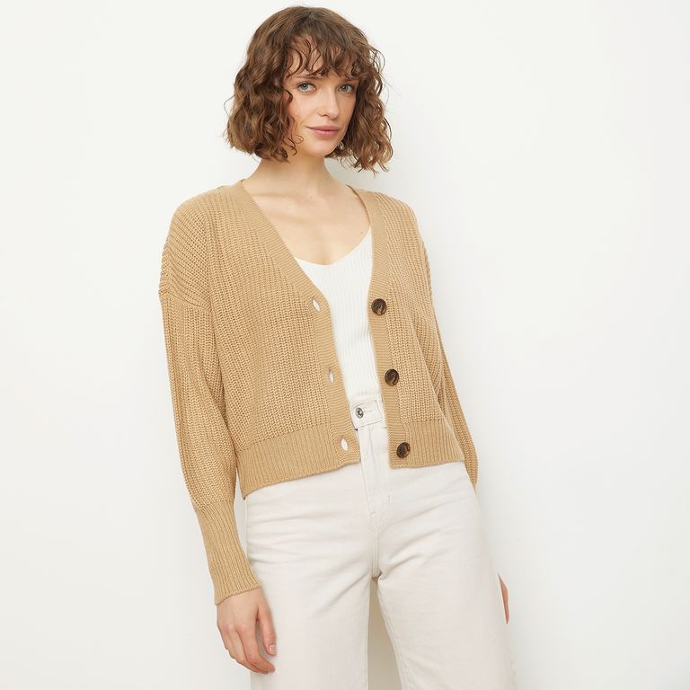 Chaleco Botones Mujer