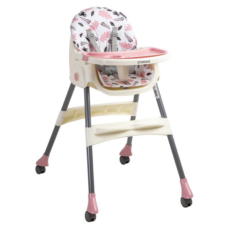 BEBESIT - Silla Comer Rosa Bebesit