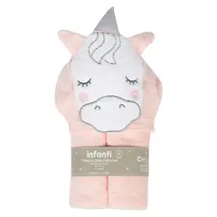 INFANTI - Toalla Capucha Unicornio
