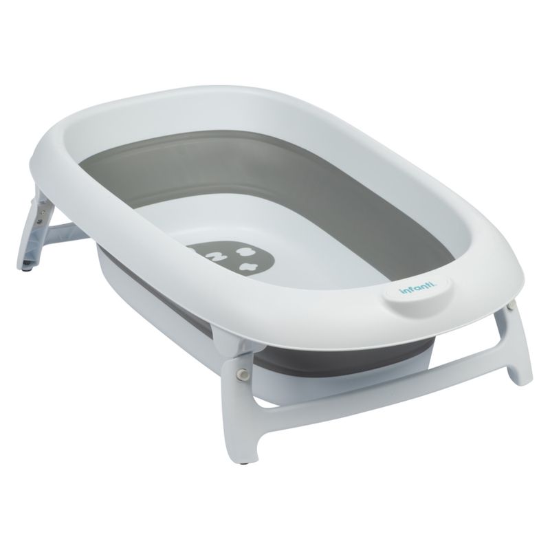 INFANTI - Banera Plegable Numeros Gris Infanti