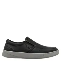 16 HRS - Zapatilla Urbana Hombre Cuero Negro