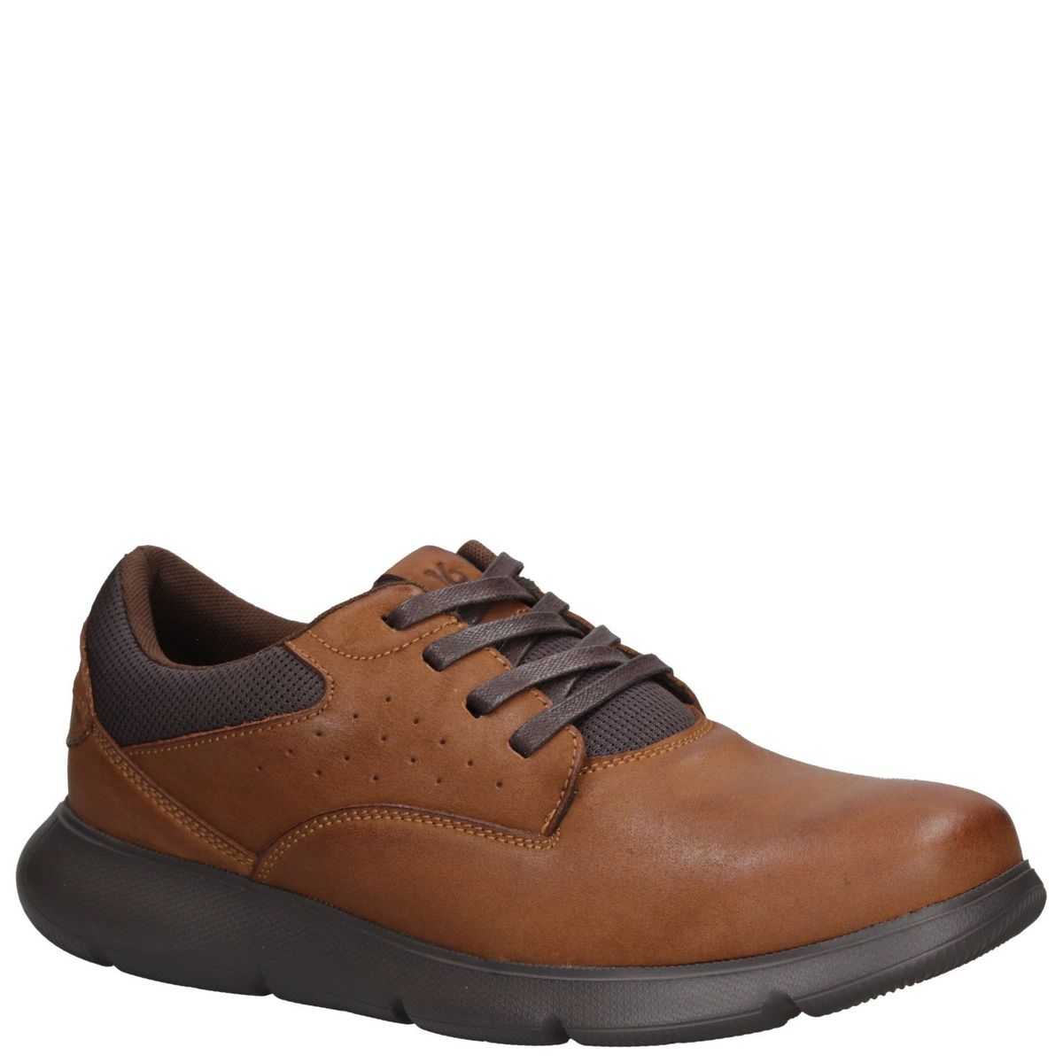 16 HRS - Zapato Casual Hombre Cuero Cafe 16 Hrs