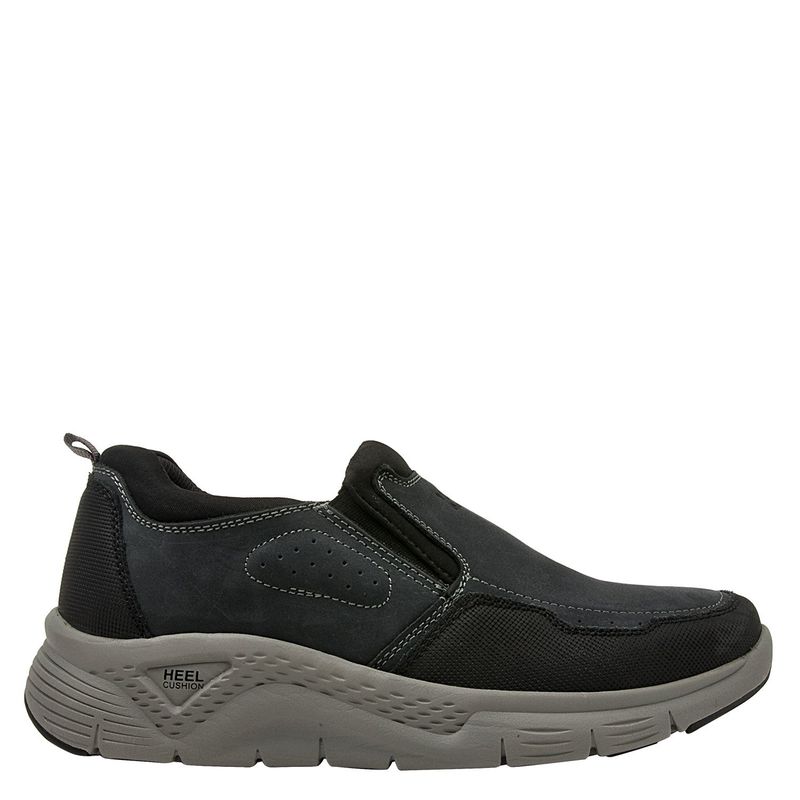 16 HRS - Zapatilla Urbana Hombre Cuero Azul 16 Hrs