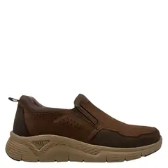 16 HRS - Zapatilla Urbana Hombre Cuero Cafe
