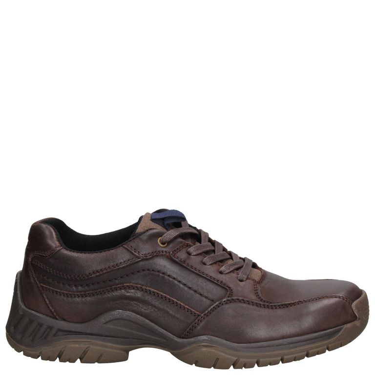 Zapato Casual Hombre Cuero Morado