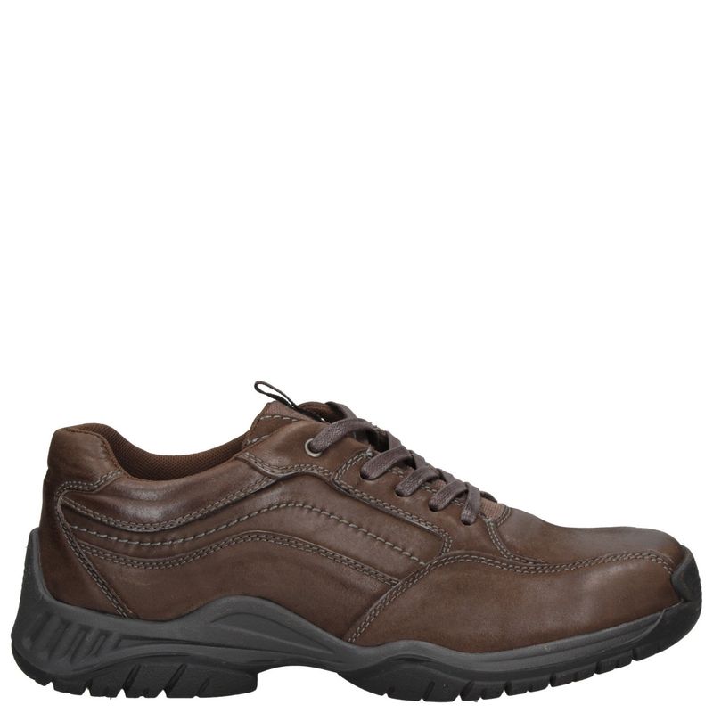 PLUMA - Zapato Casual Hombre Cuero Café Pluma