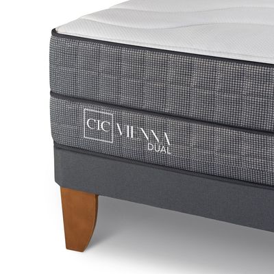 Imagen 2 del producto Cama Europea Vienna Dual 2 Plazas X 2.00Mt Base Dividida