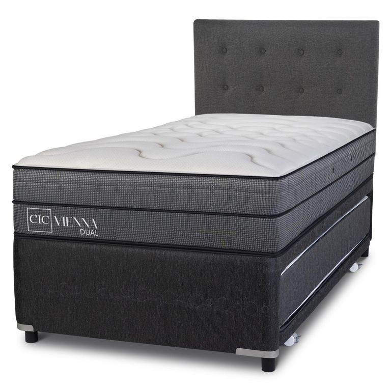 Cama Nido 1.5 Plazas Vienna + Respaldo