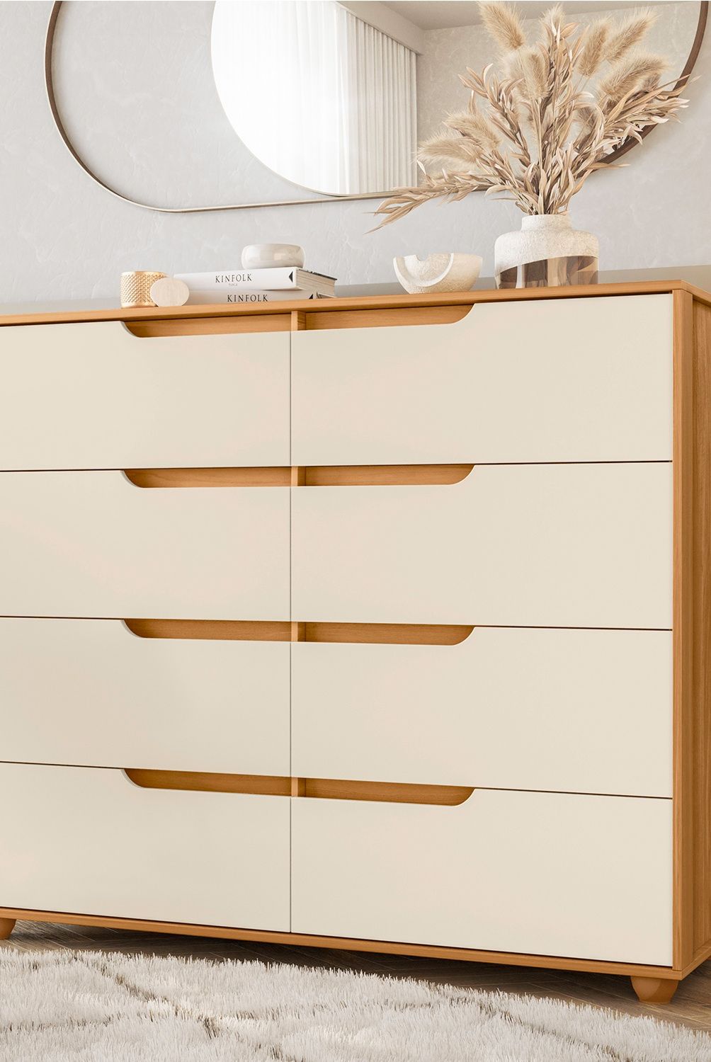 VEKKAHOME - Cómoda Doble Mundo Vekkahome
