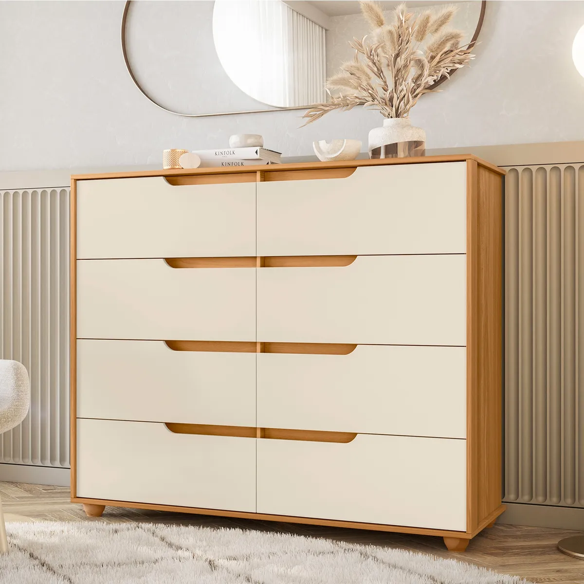 VEKKAHOME - Cómoda Doble Mundo Vekkahome