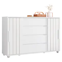 VEKKAHOME - Cómoda Evidenza 4 Cajones