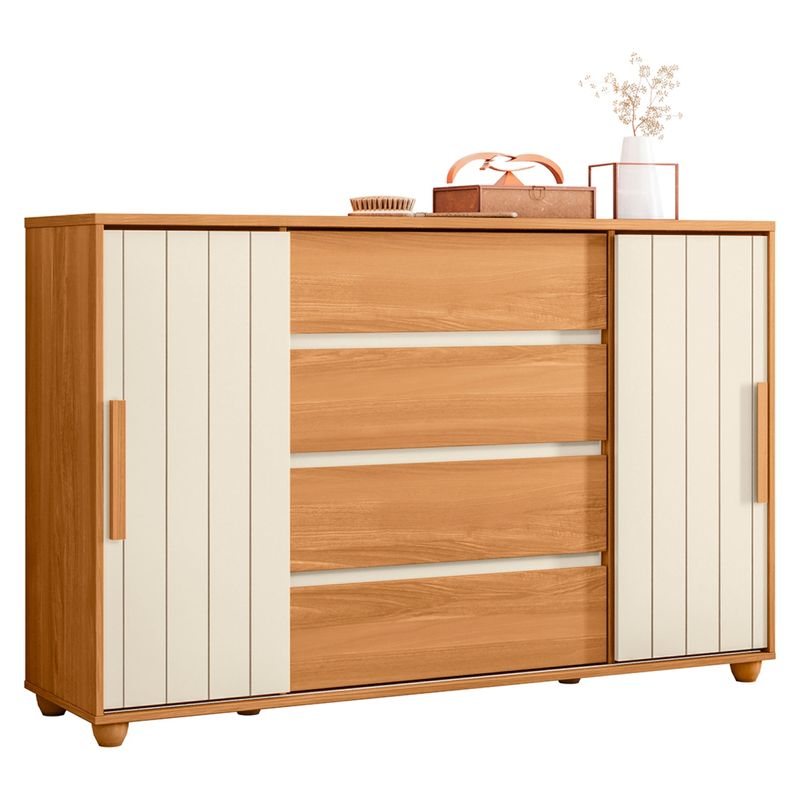 VEKKAHOME - Cómoda Evidenza 4 Cajones Vekkahome