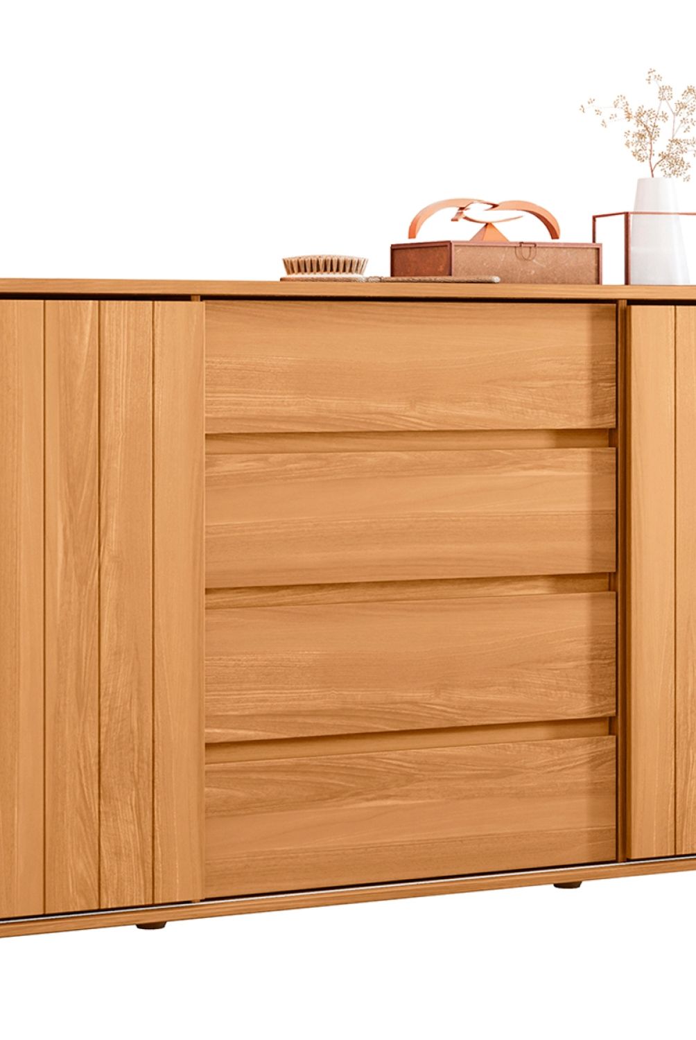 VEKKAHOME - Cómoda Evidenza 4 Cajones Vekkahome
