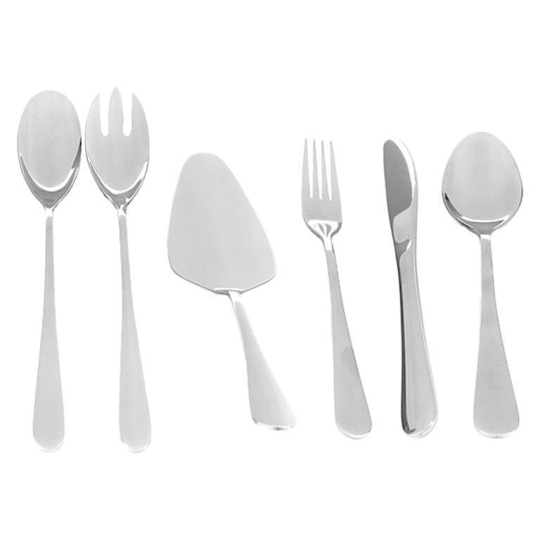 PK HOME Set De Cuchillería Acero Inoxidable 45 Piezas Park