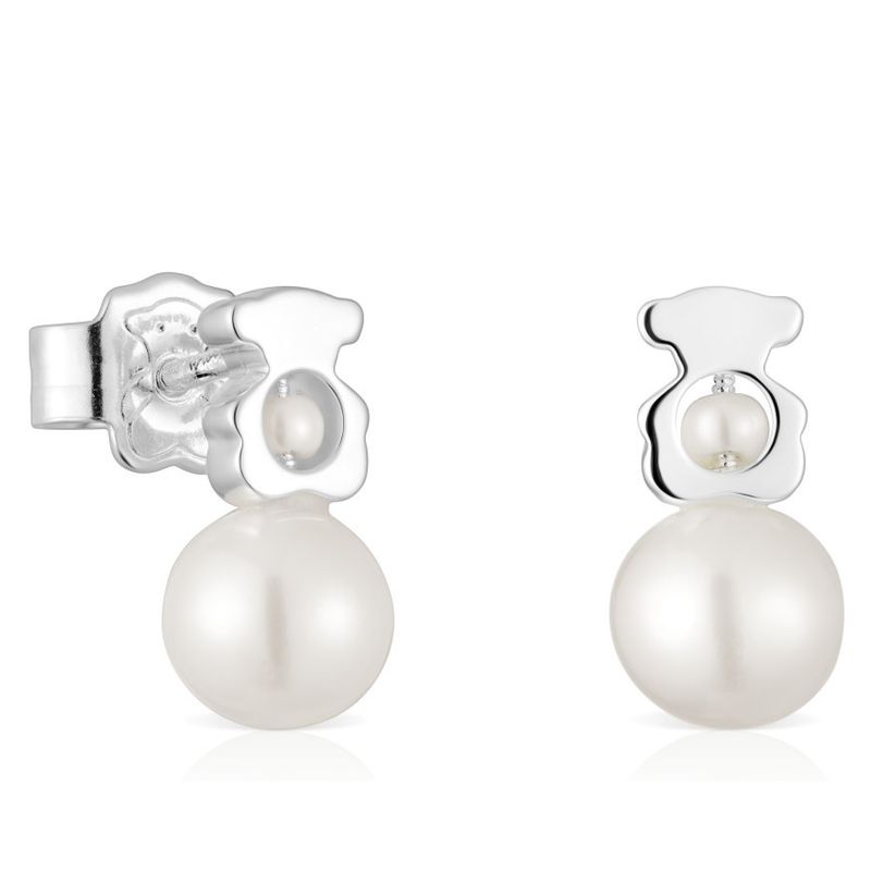 TOUS - Aros Perlas I Bear Mujer Tous