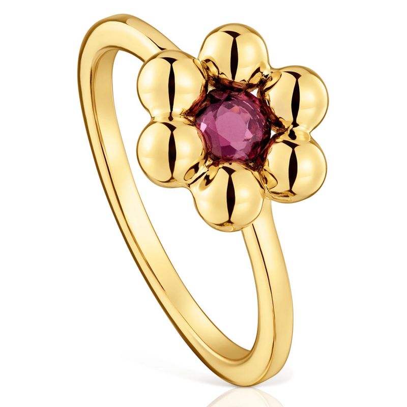 TOUS - Anillo Pequeño Flor Sugar Mujer Tous