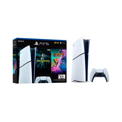 Sony Consola Ps5 Slim Digital + 2 Jgos