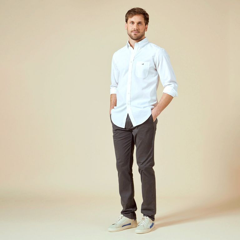 Camisa Manga Larga Hombre