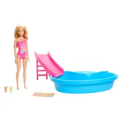 BARBIE - Alberca Glam Con Muñeca