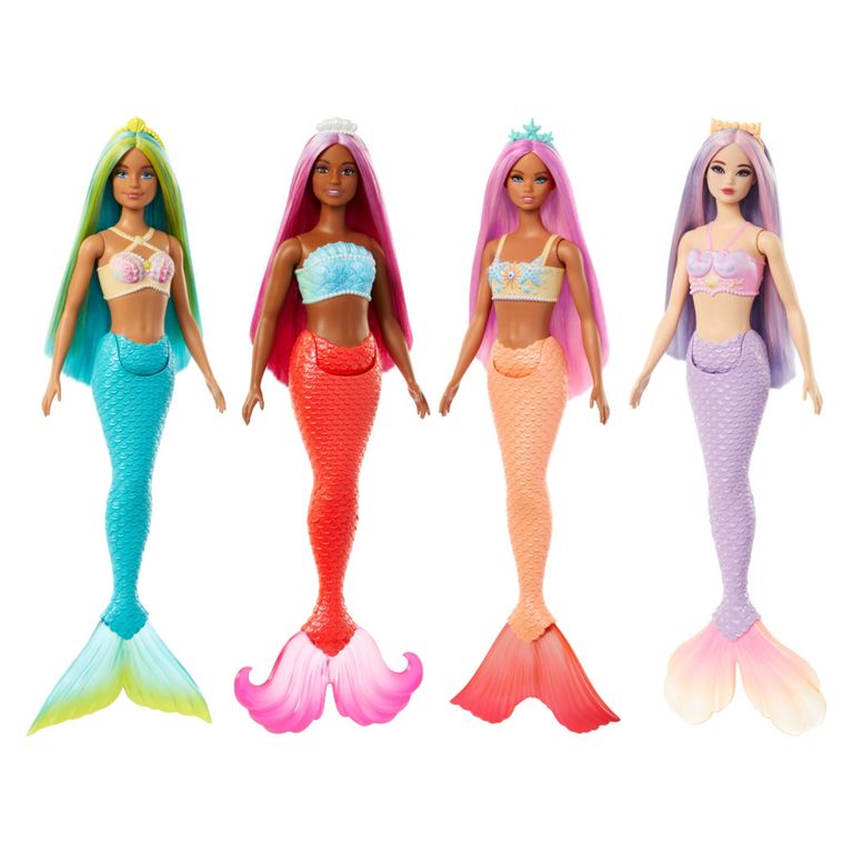 BARBIE Sirenas Con Cabello De Colores
